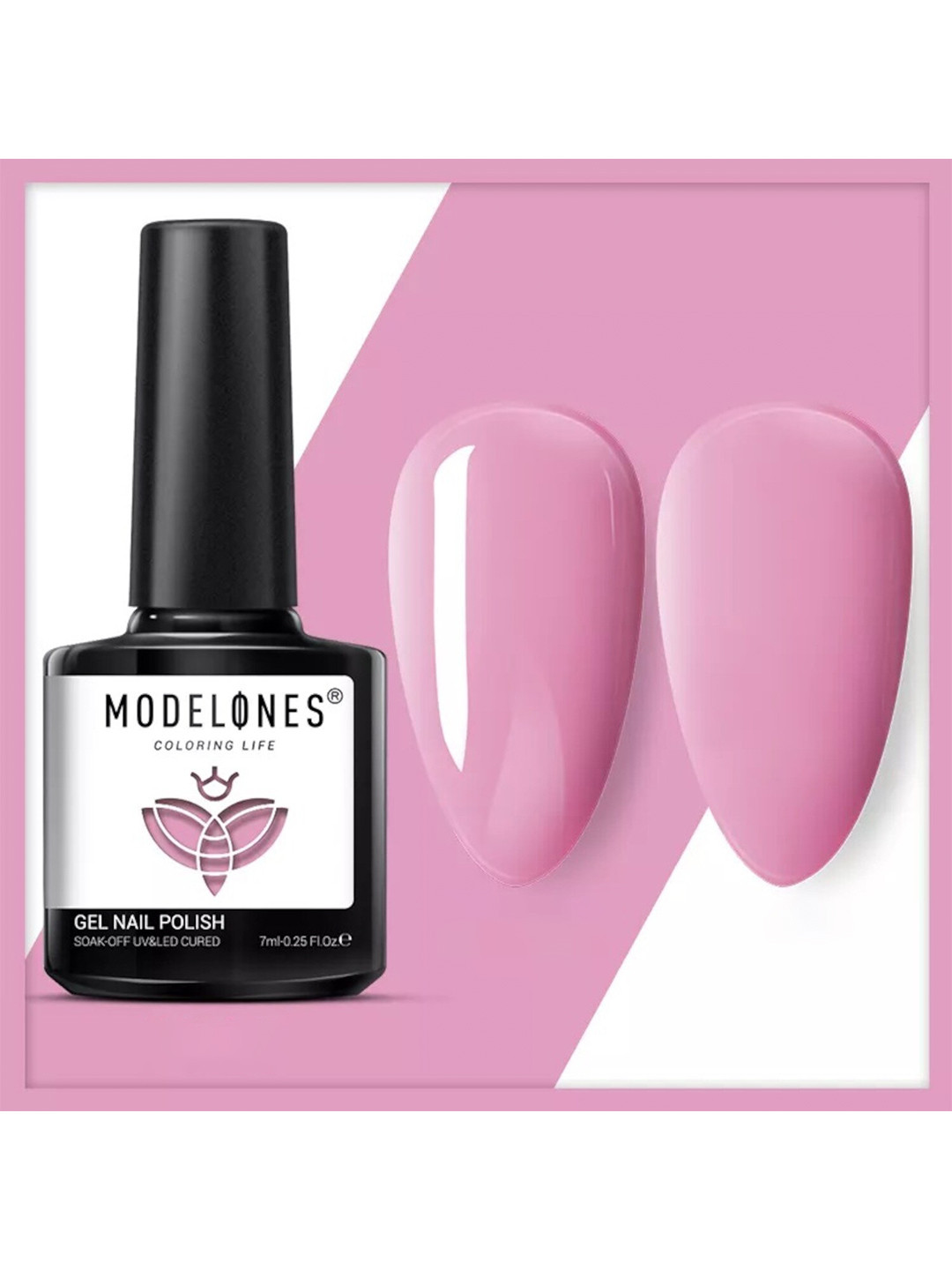 Modelones Semi Permanent Soak Off UV LED Gel Nail Polish 7ml