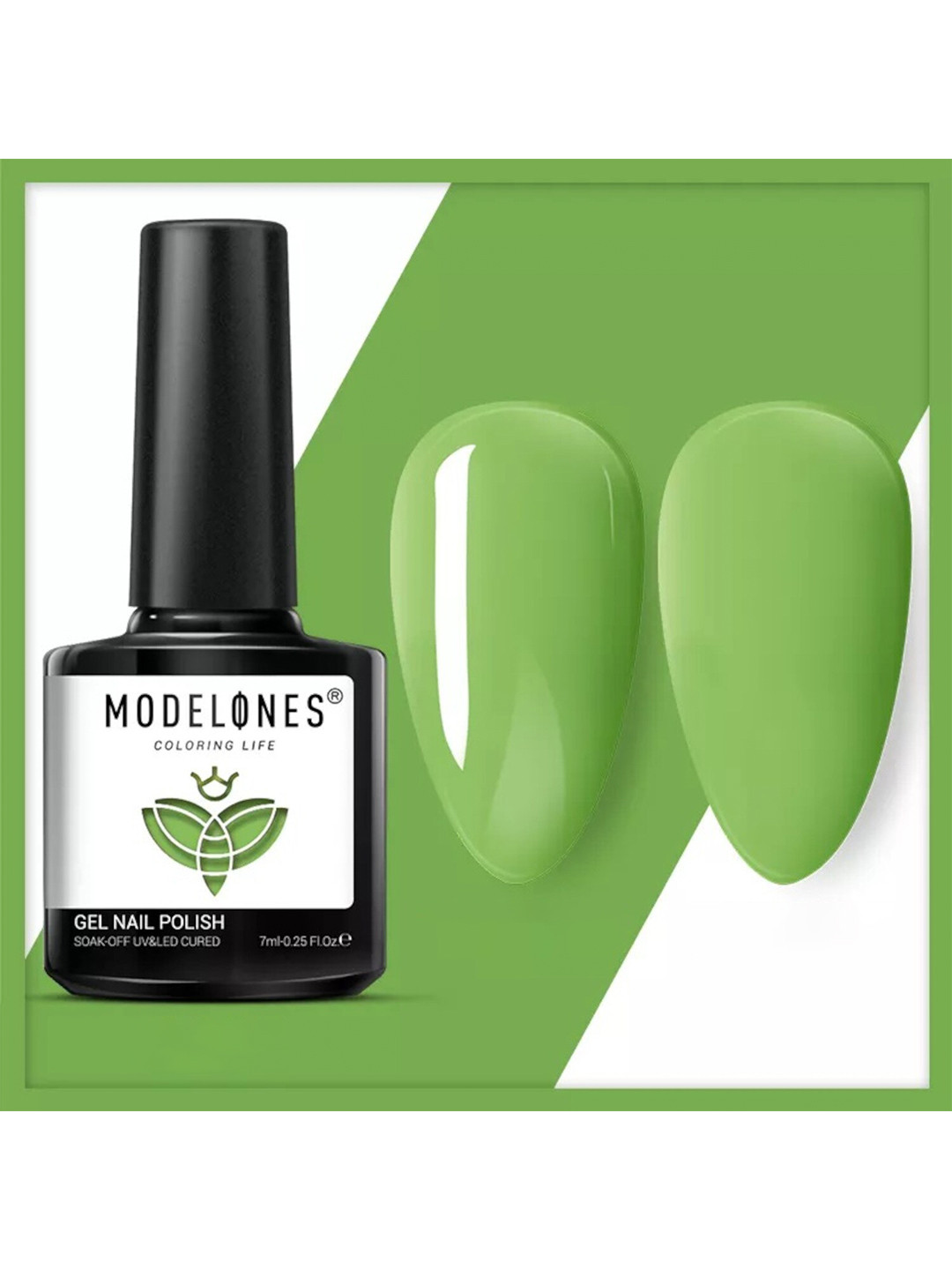 Modelones UV LED Cured Soak-Off Gel Nail Polish 7 ml- Shade-0842