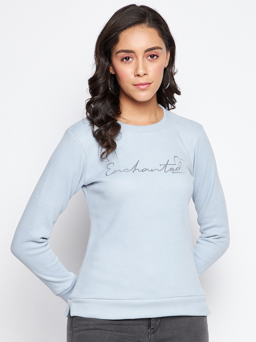 Duke Women Blue Sweatshirt