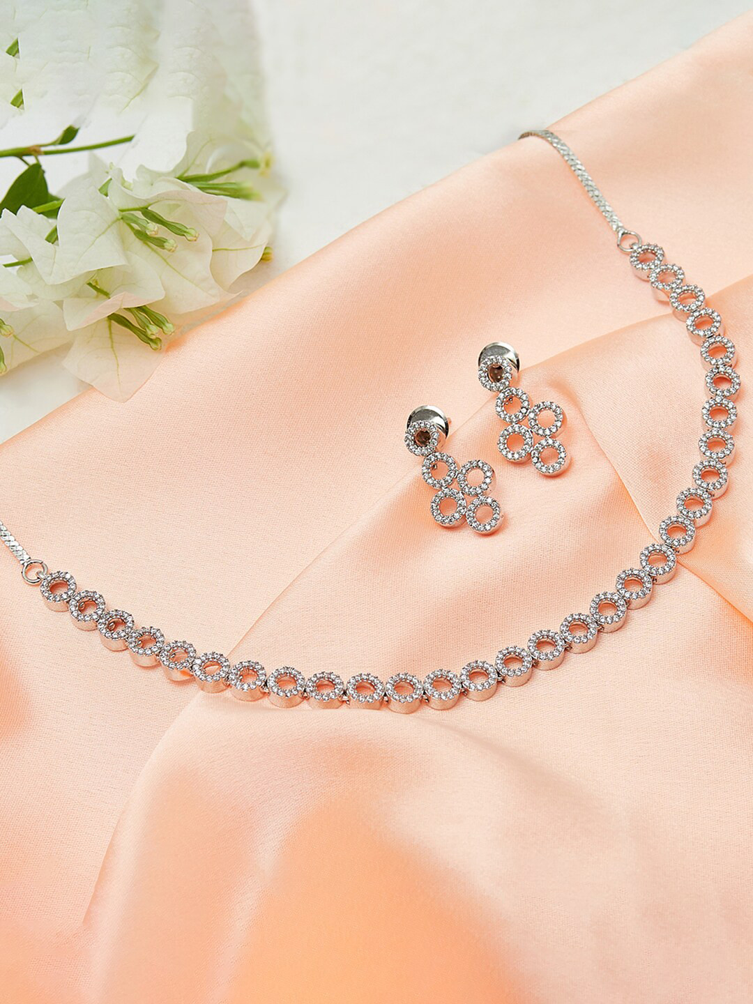 Victorian Inspired Necklace Set from Sparkling Elegance