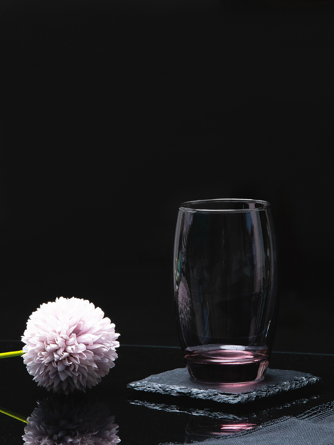 Luminarc Salto Pink Set Of 6 Solid Tumbler Glass 350 ml