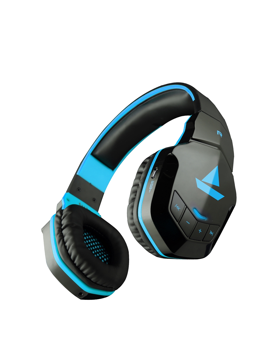 boAt Rockerz 510 M Black Blue Wireless Bluetooth Over Ear Headphones