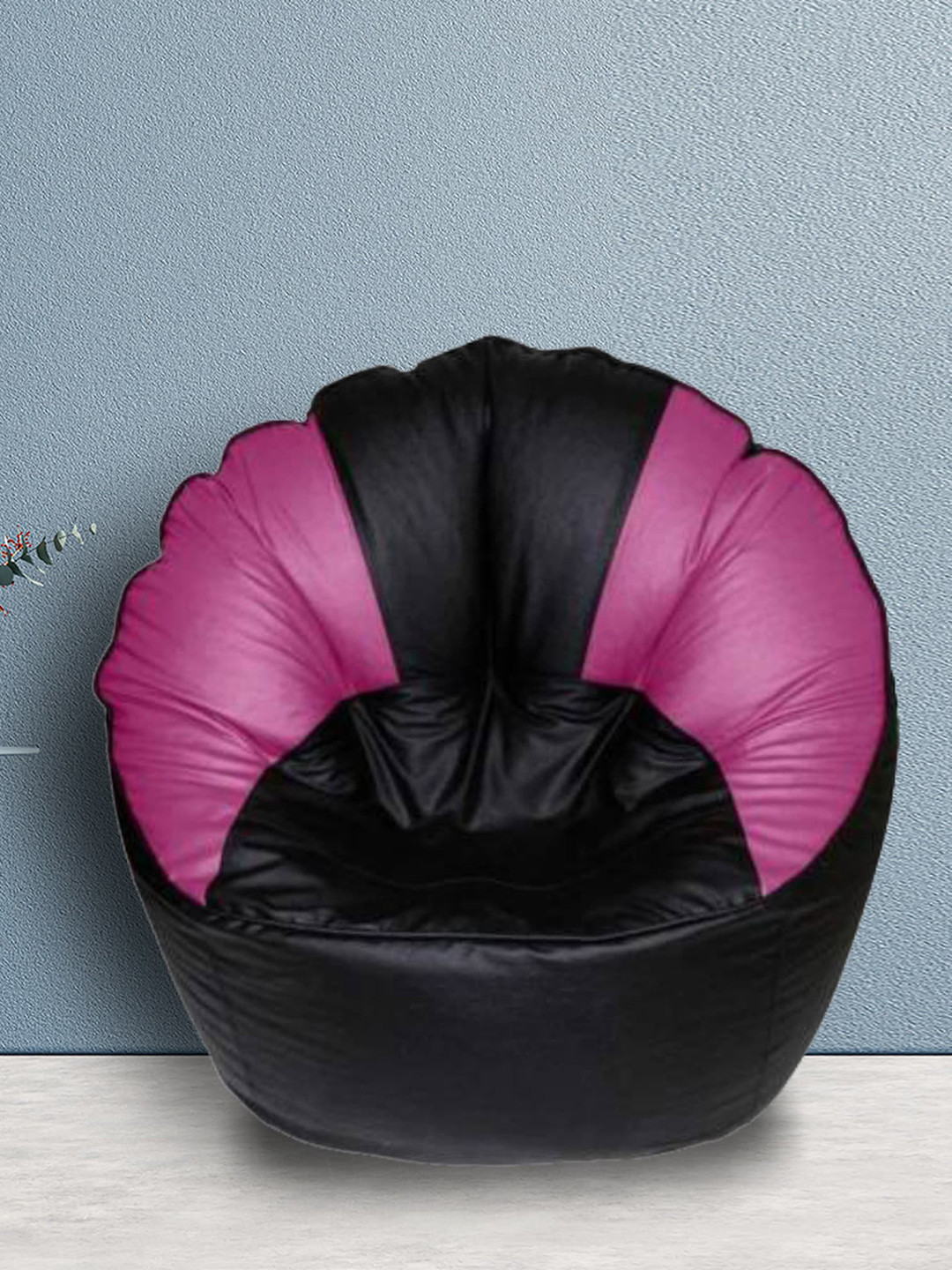 SHIRA 24 Black Colourblocked Bean Bag Cover