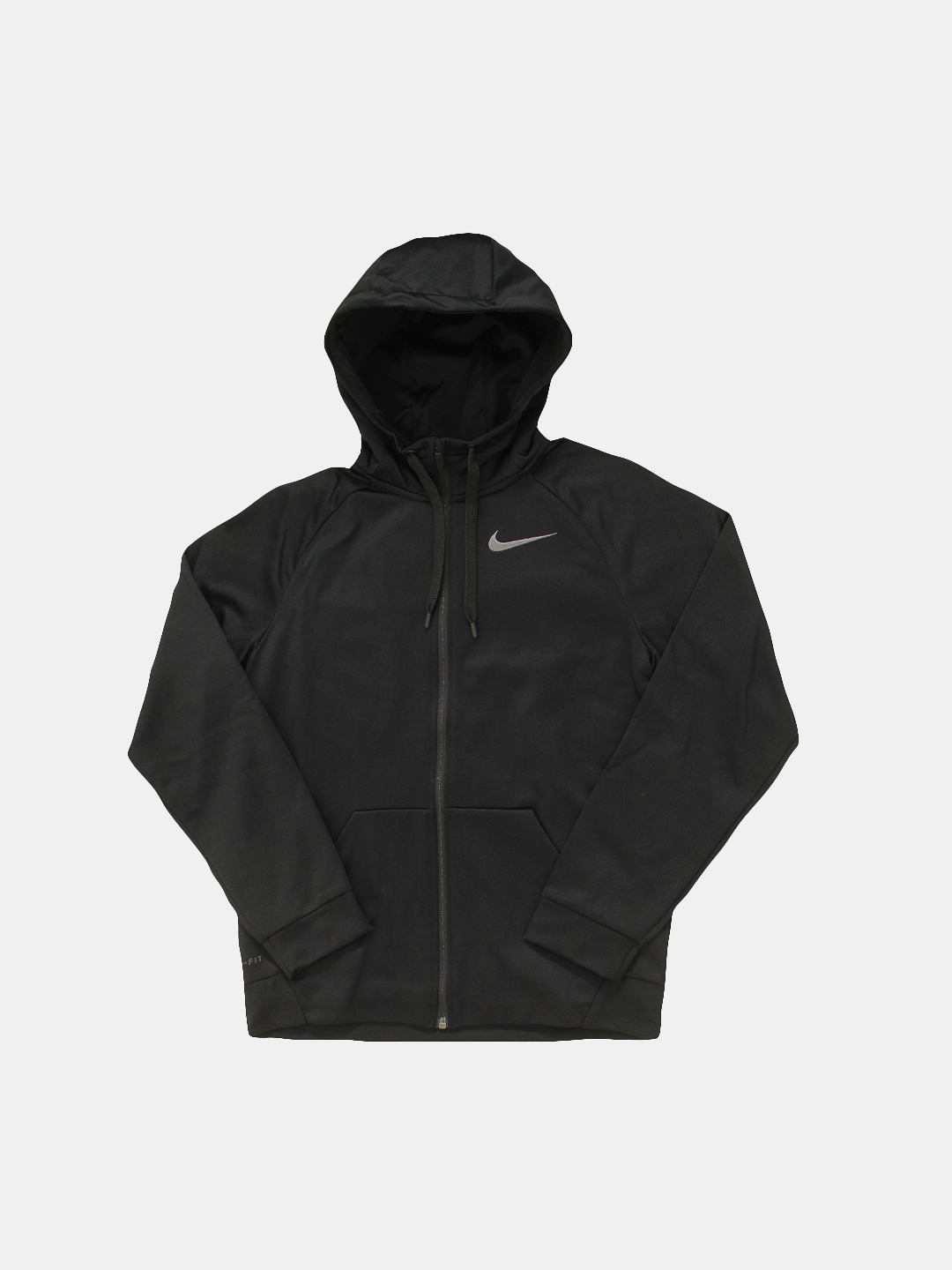 Nike Men Black Solid AS M NK THRMA HOODIE Sporty Jacket