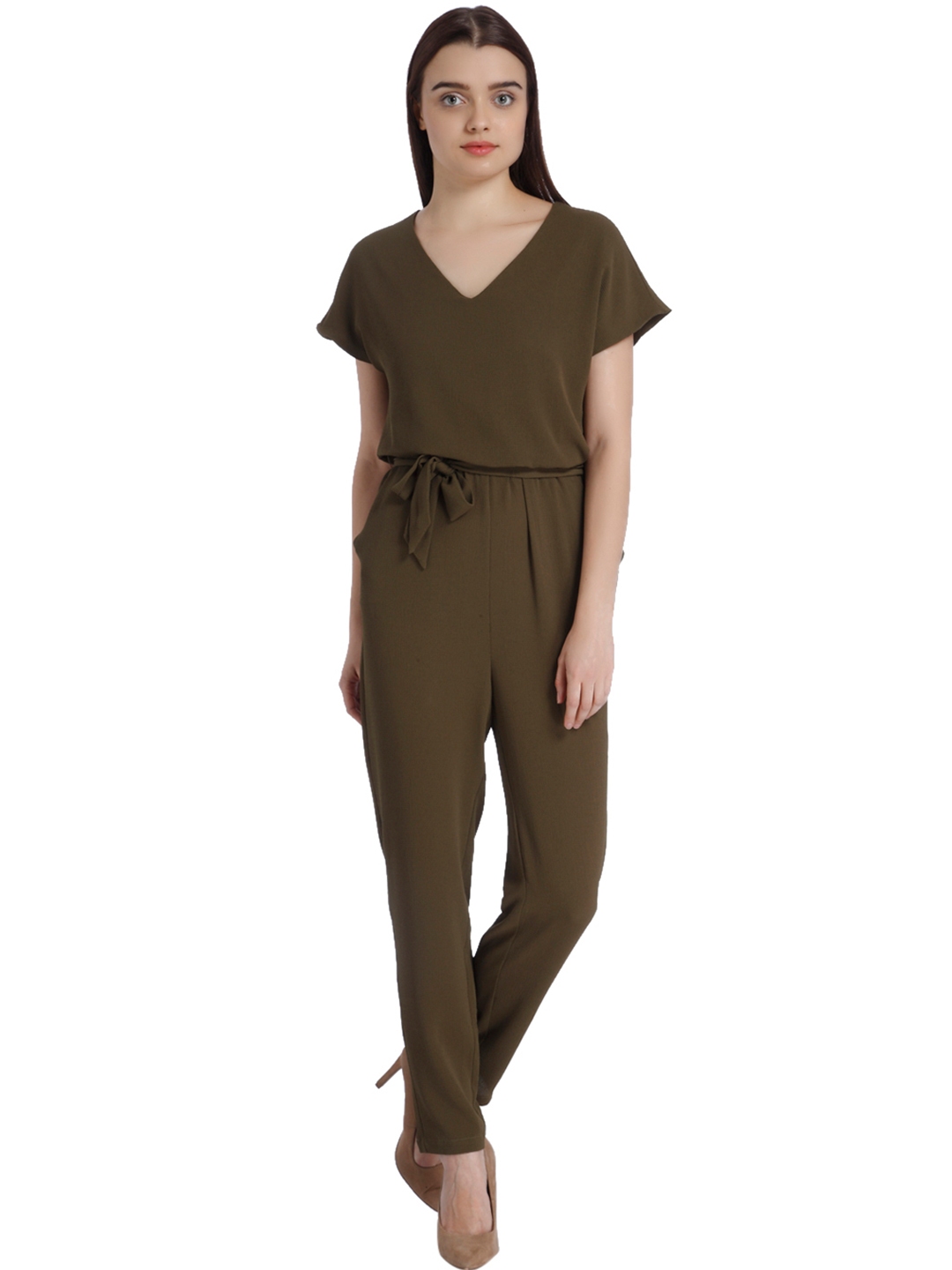 vero moda green jumpsuit