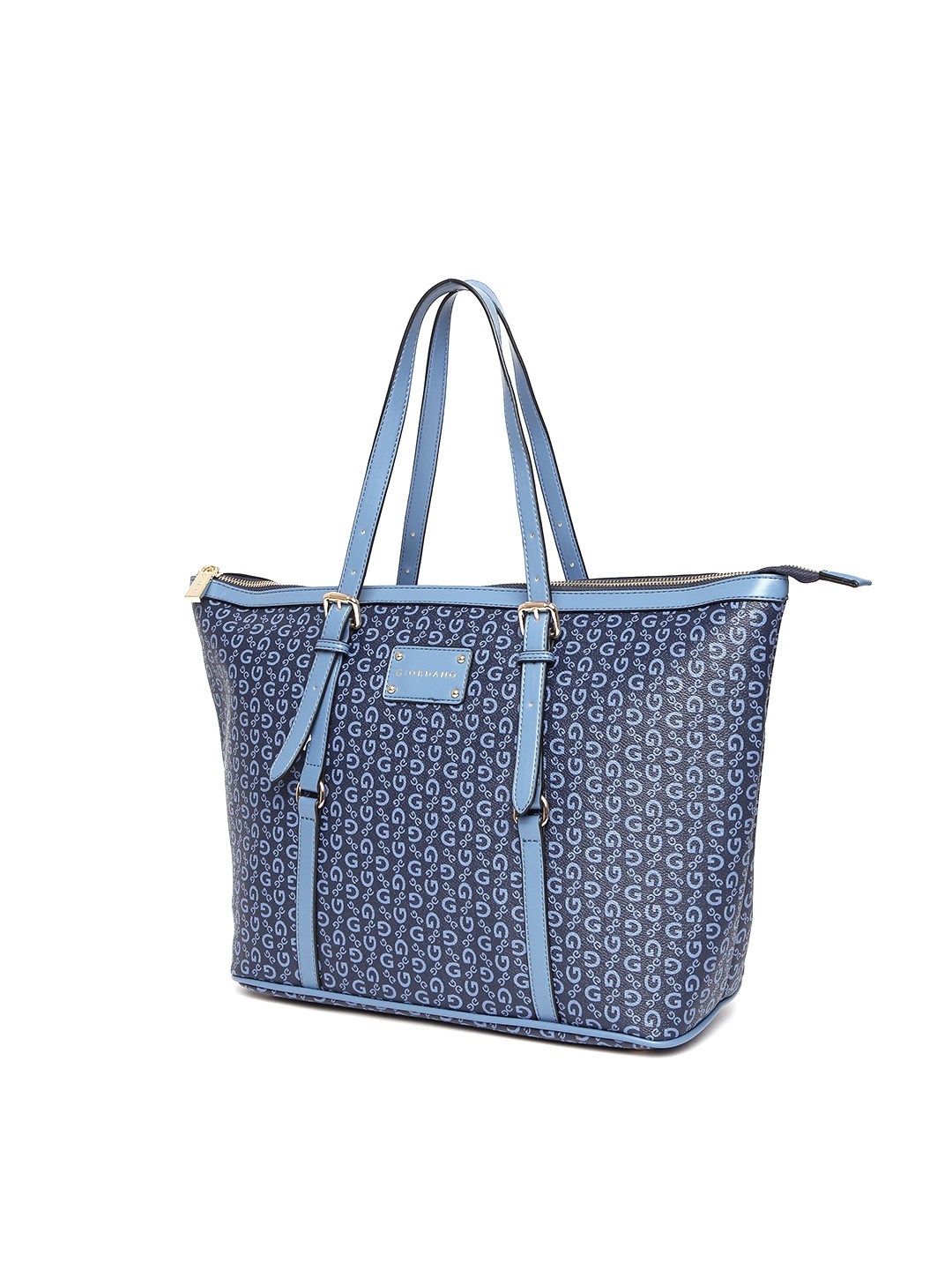 Giordano Blue Printed Shoulder Bag Handbags For Women 2042895 Image