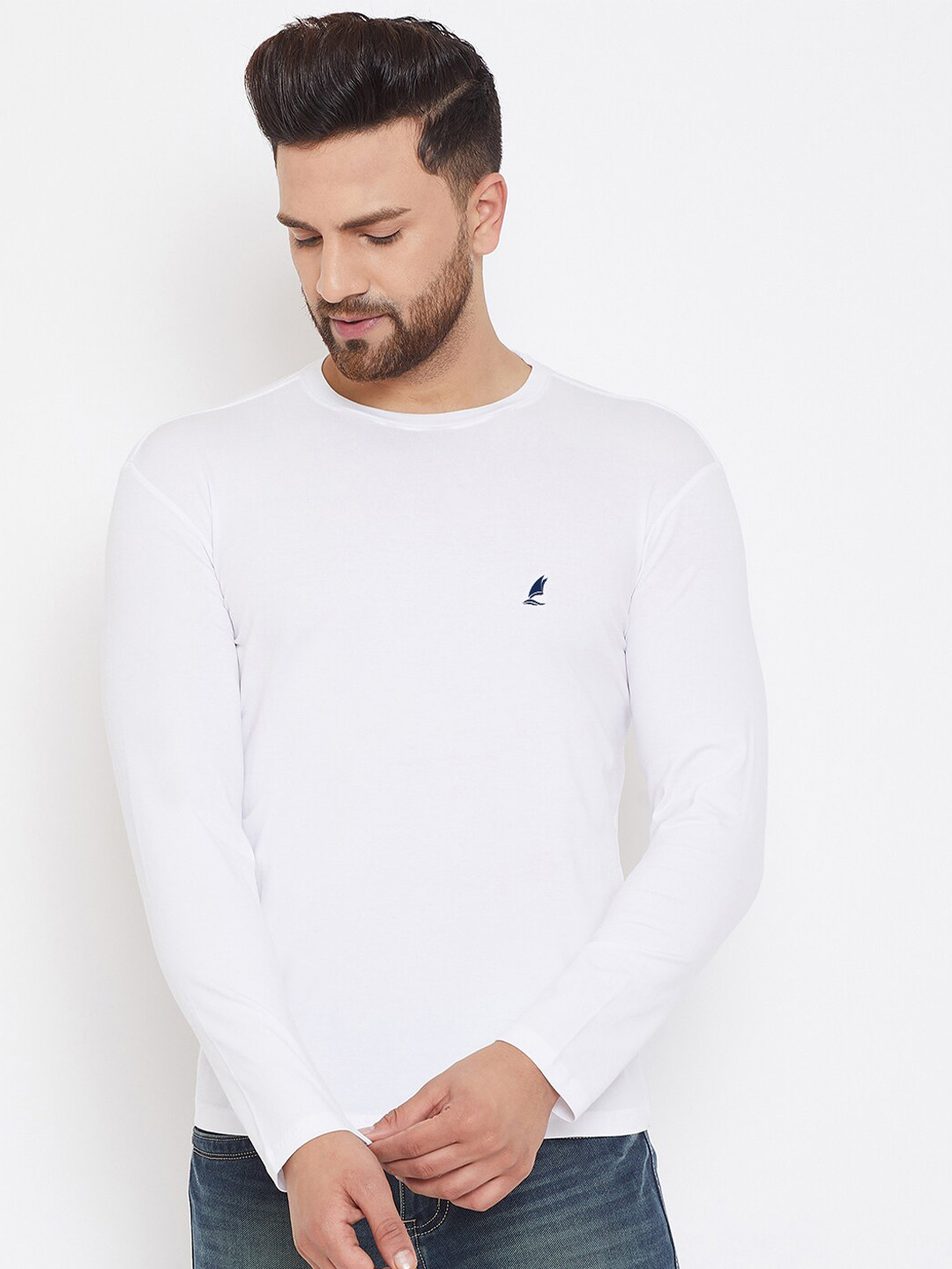 HARBOR N BAY Men White T-shirt