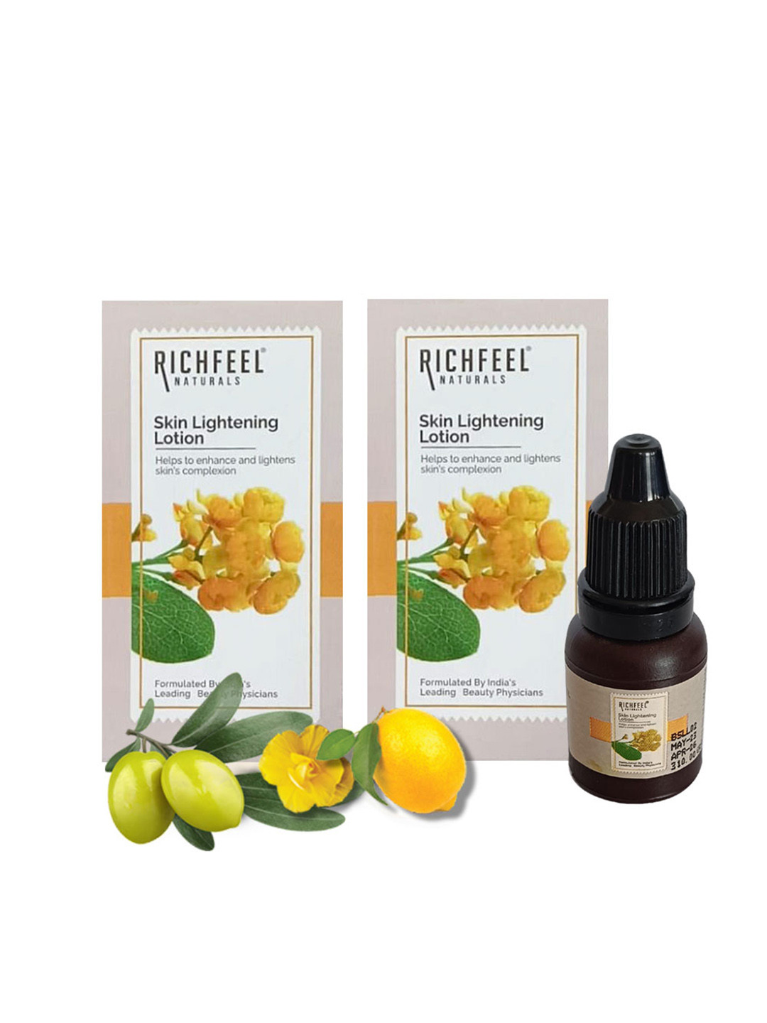 Richfeel Woman Pack of 2 Skin Lightening Lotion 10ml