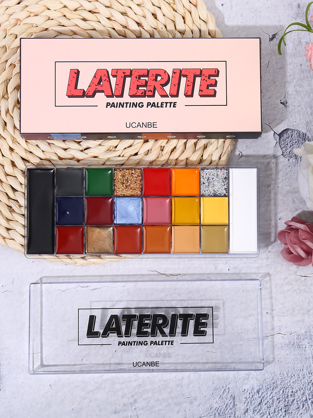 UCANBE Multi-Coloured Laterite Painting Palette