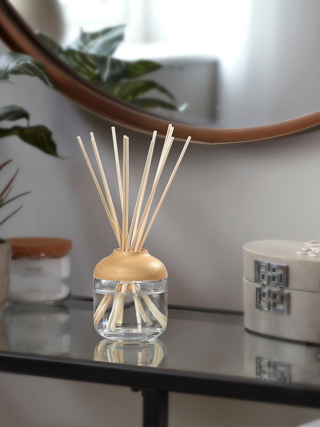 YANKEE CANDLE Transparent Solid Reed Diffuser -Midsummers Night