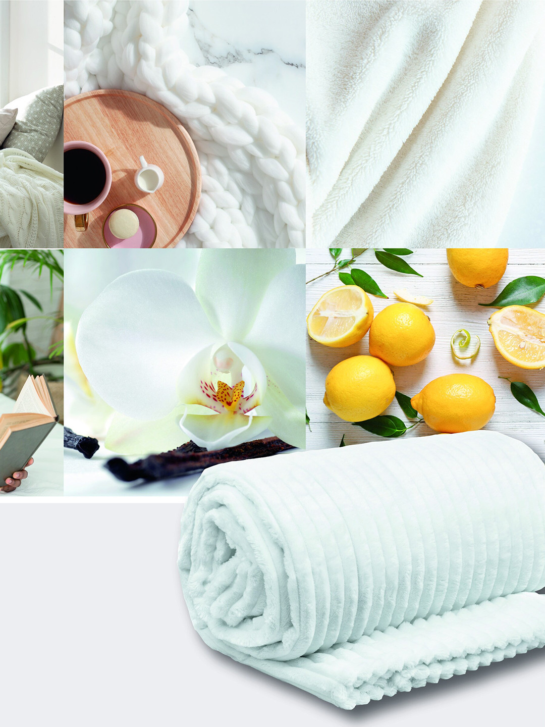 YANKEE CANDLE Soft Blanket 12Pcs 1 Wick Scented Solid Round Regular Tea Light Candles