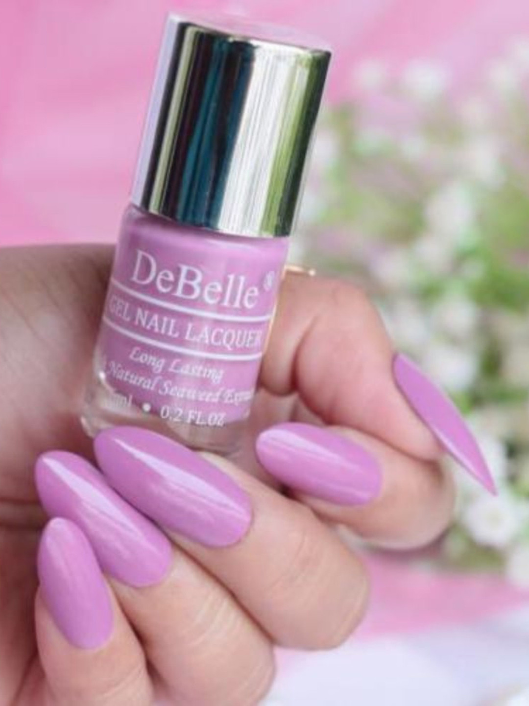 DeBelle Long Lasting Gel Nail Lacquer with Seaweed Extract - Flamboyant Florina 6 ml