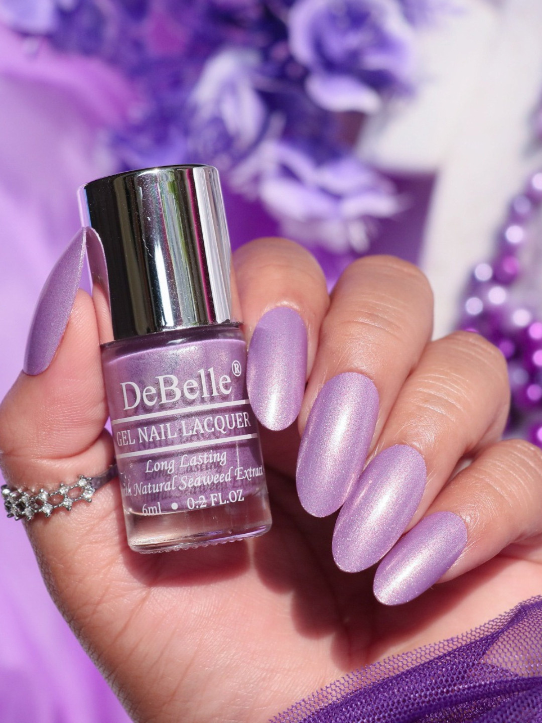 DeBelle Long Lasting Gel Nail Lacquer with Seaweed Extract - Hello Hannaah 6 ml