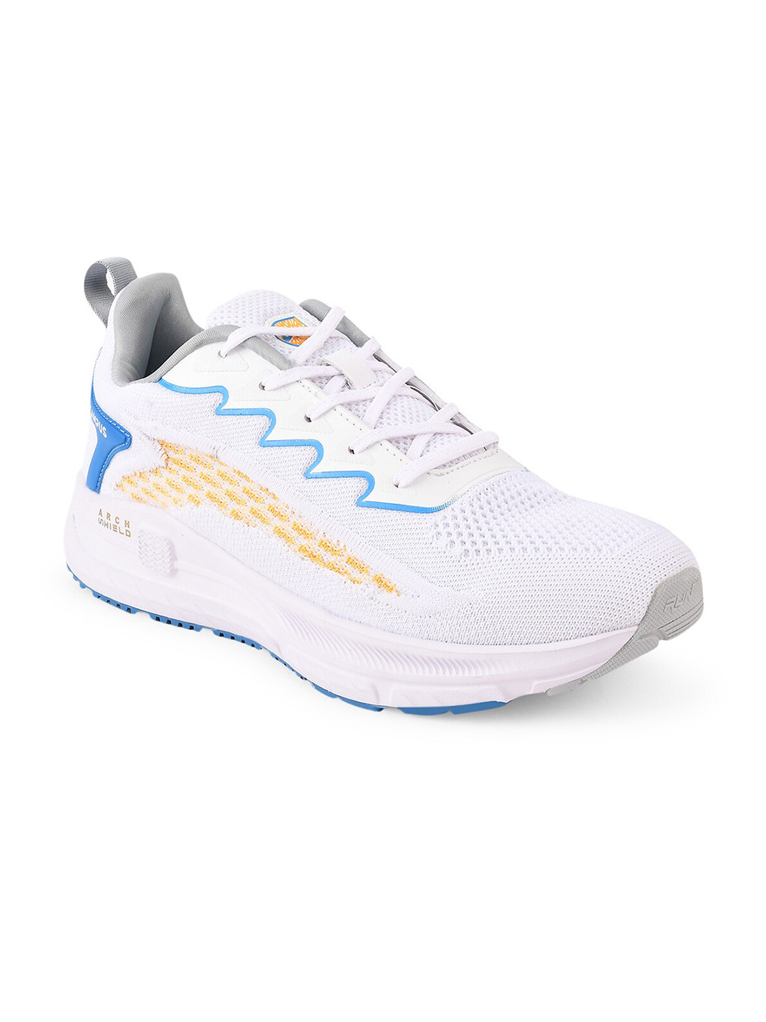 Campus Men CAMP ALFRED White Mesh Running Shoes