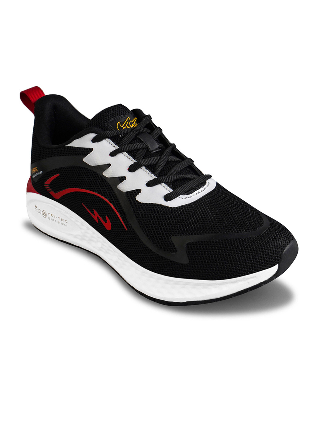 Campus Men CAMP DRIFTER Black Mesh Running Shoes