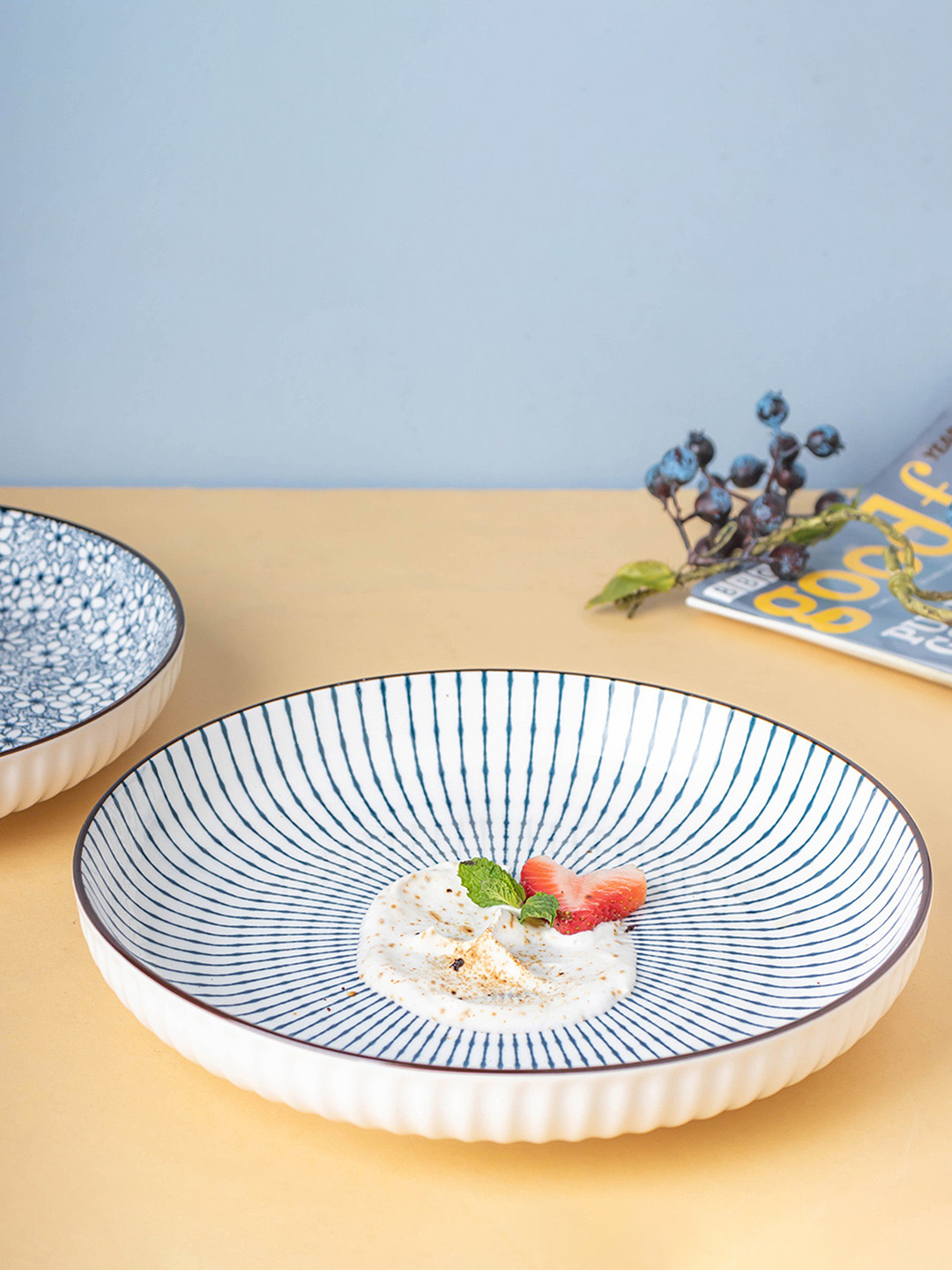 Nestasia Tray And Bowl Set Nestasia Ceramic Plates Set Of Nestasia - Main Image