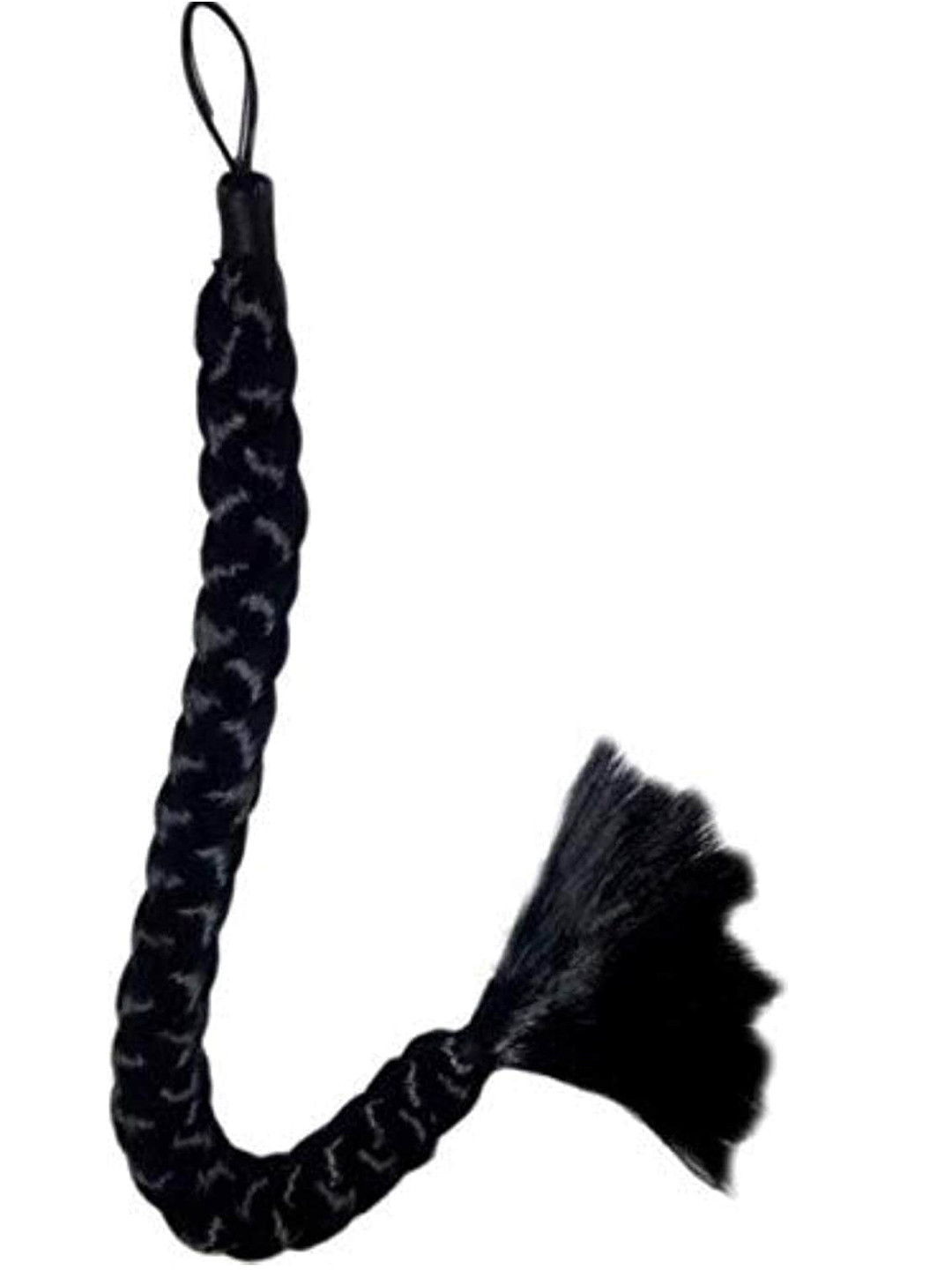 CHRONEX Black Synthetic Hair Parandi Extension