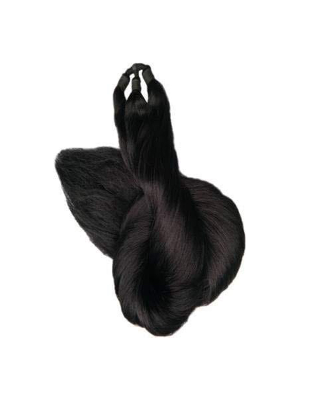 CHANDERKASH Brown Nylon Bridal Choti With 1 Hair Band