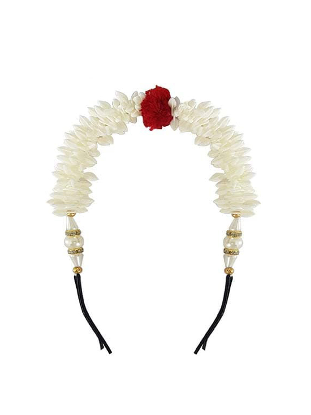 CHANDERKASH White Bun Maker Hair Gajra - 15g