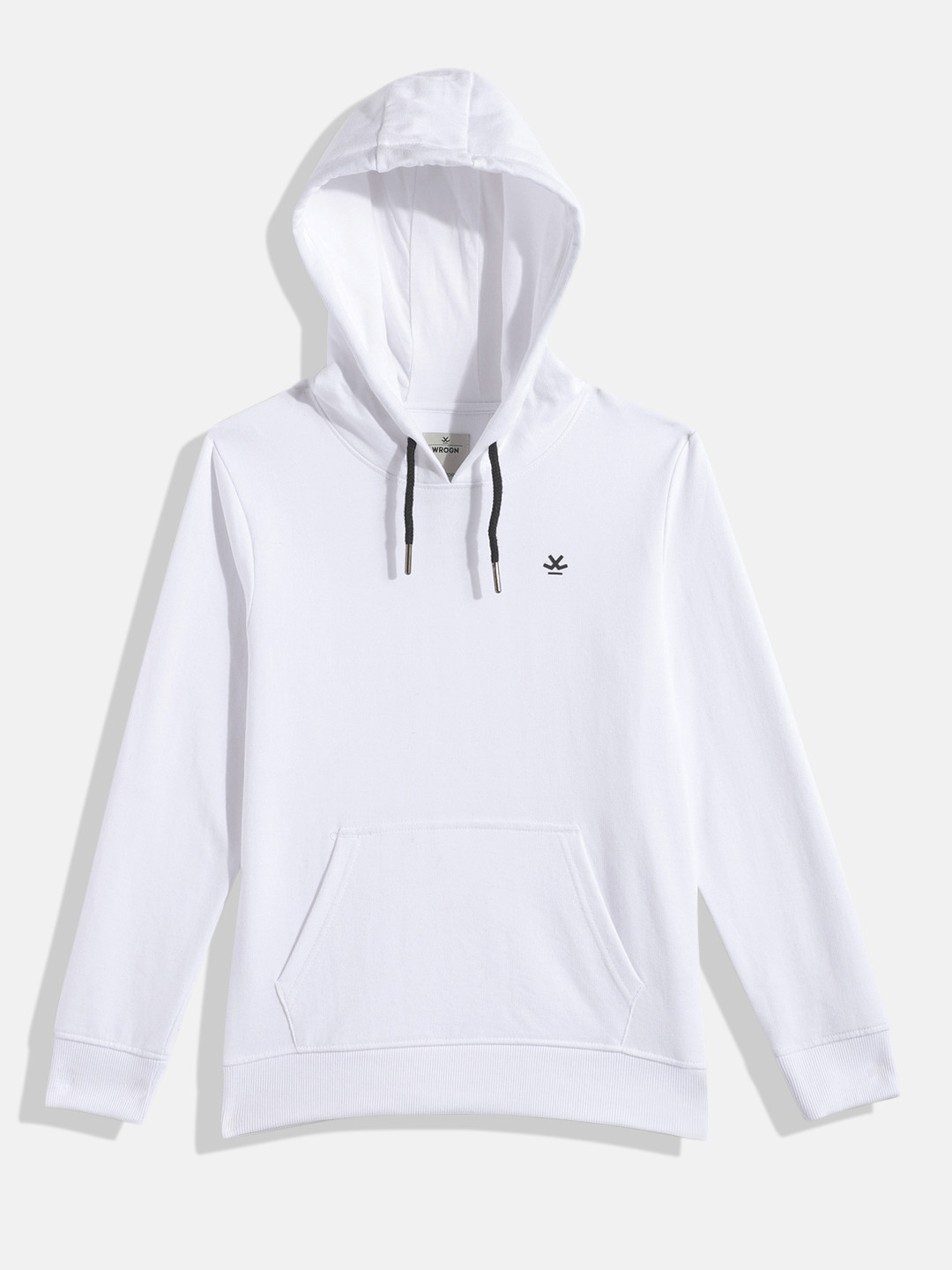 WROGN YOUTH Boys White Hooded Sweatshirt