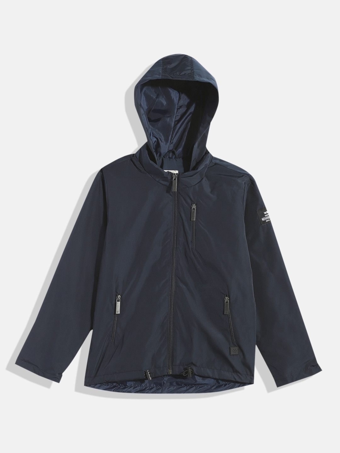 WROGN YOUTH Boys Navy Blue Bomber Jacket