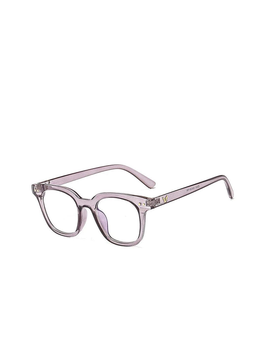 AUGEN Unisex Grey Full Rim Square Frames- VI-BC-105-Grey-Grey