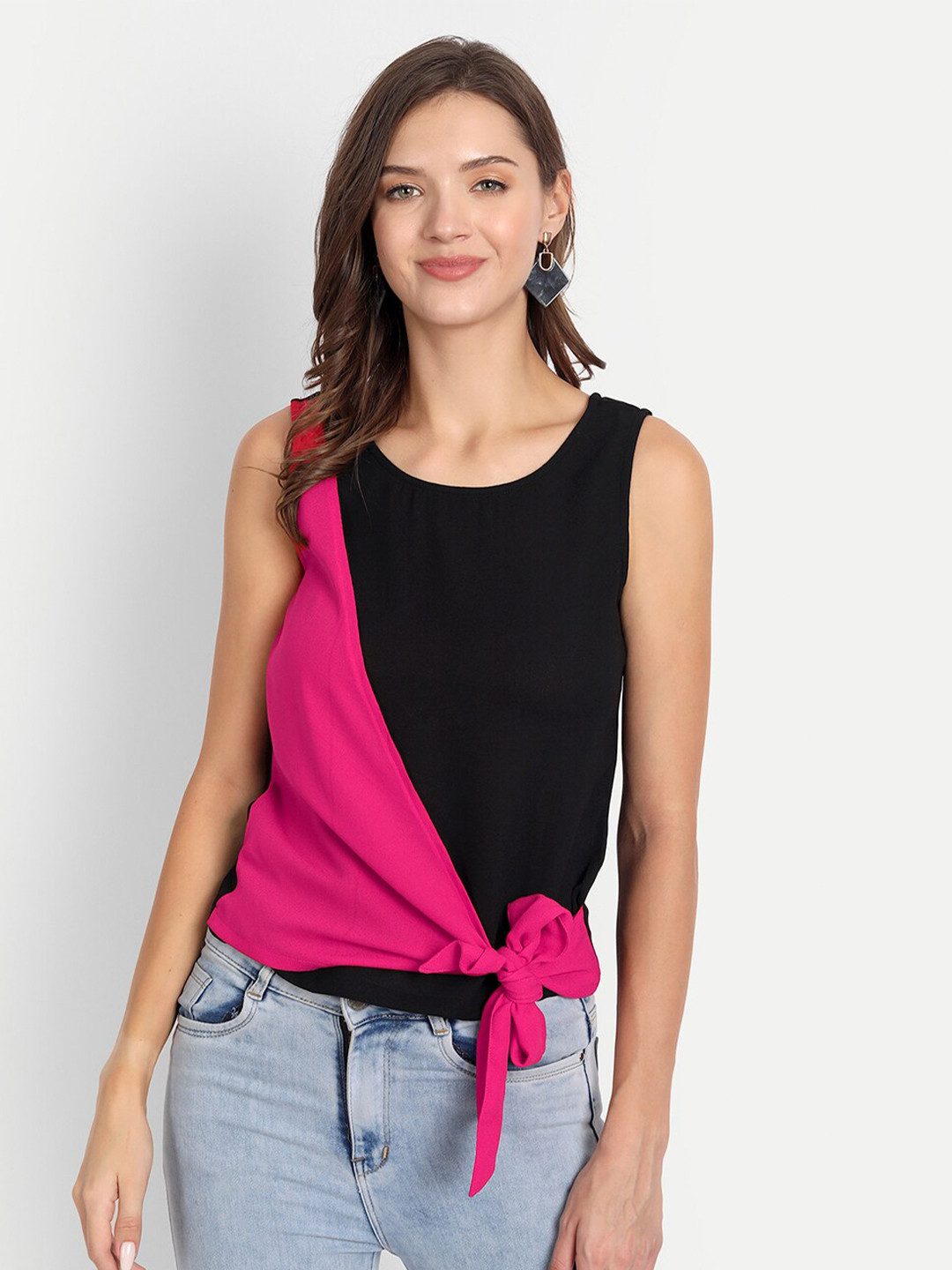 D 'VESH Black Tank Top