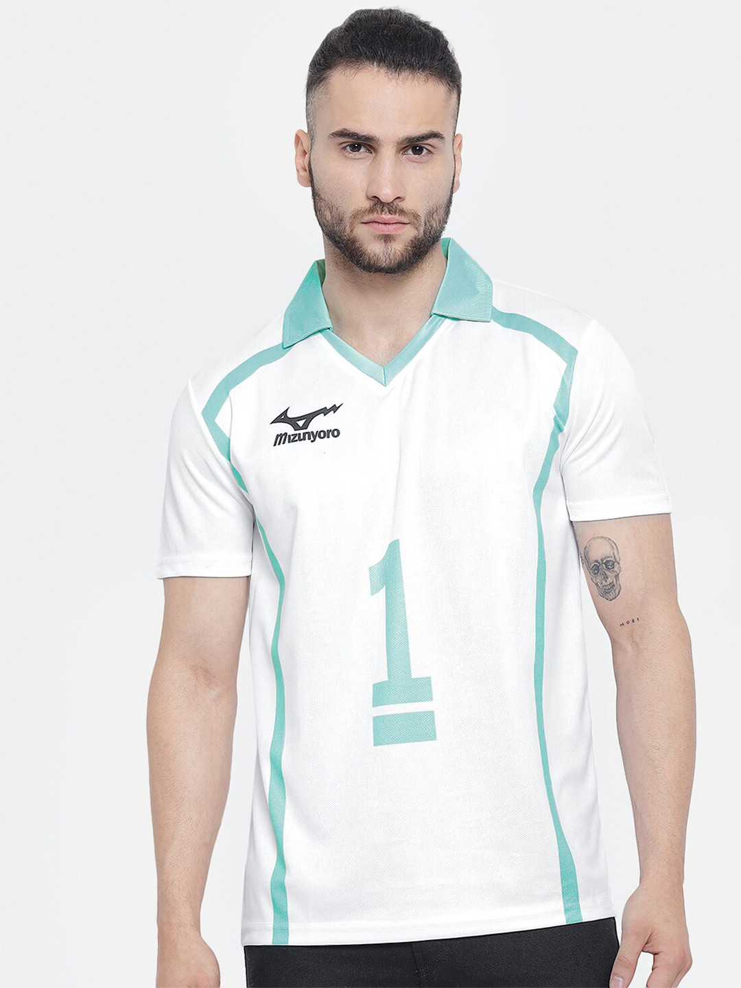 COMICSENSE Men Anime Printed Haikyuu Tshirt