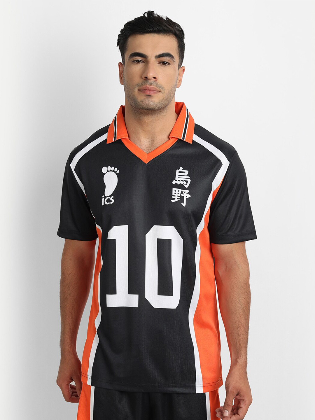 COMICSENSE Haikyuu Anime Fukurodani 4 Number Printed Jersey