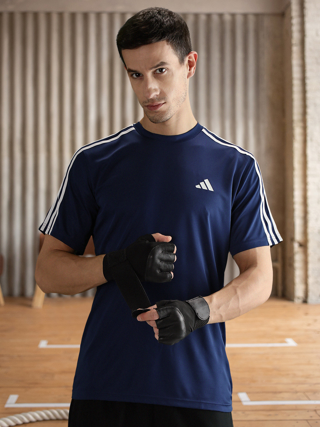 ADIDAS Train Essentials 3-Stripes Training T-shirt