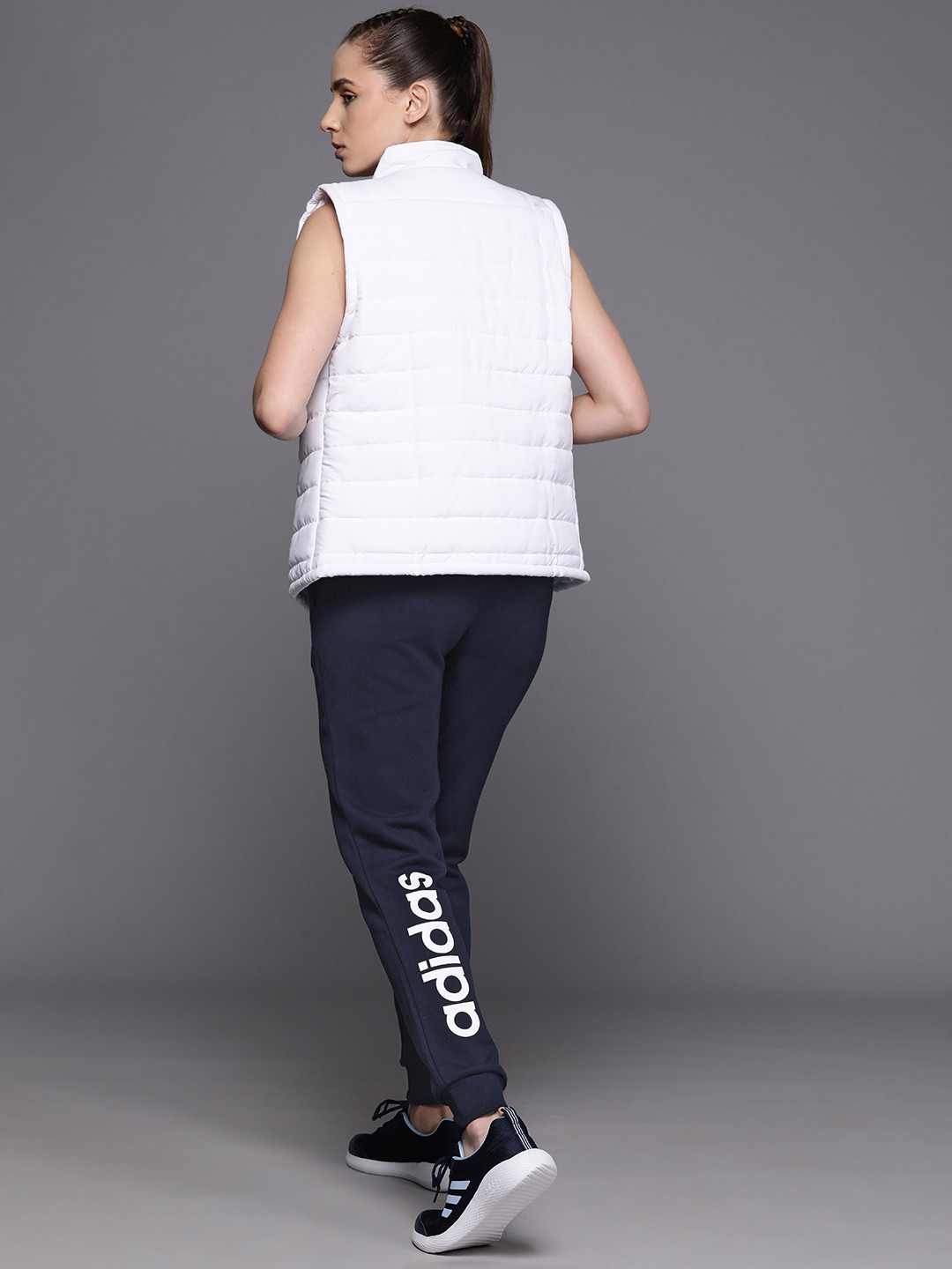 ADIDAS Women Essentials Linear French Terry Cuffed Joggers