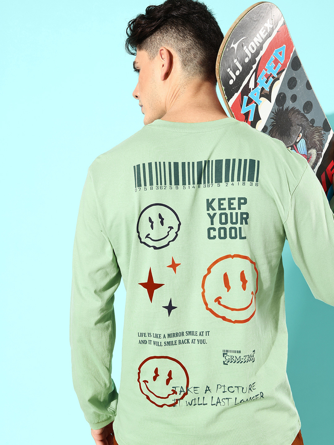 Difference of Opinion Men Graphic Printed Regular Fit T-shirt