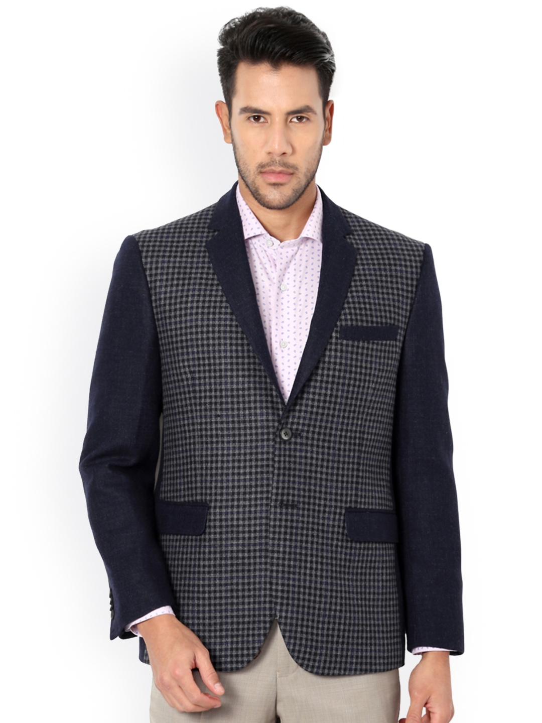 Van heusen 2024 blazers myntra