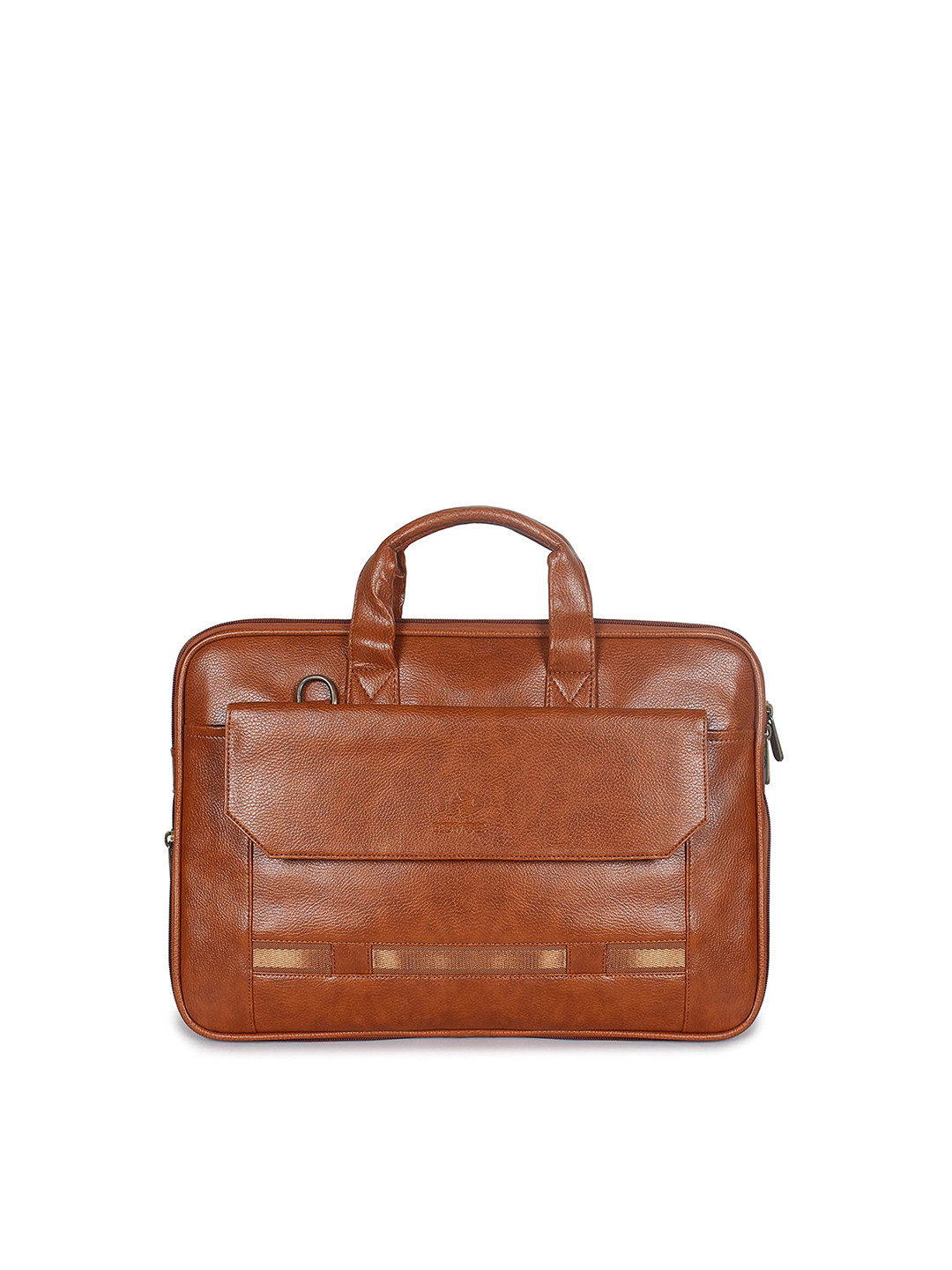 THE CLOWNFISH Triton Unisex Tan Messenger Bag