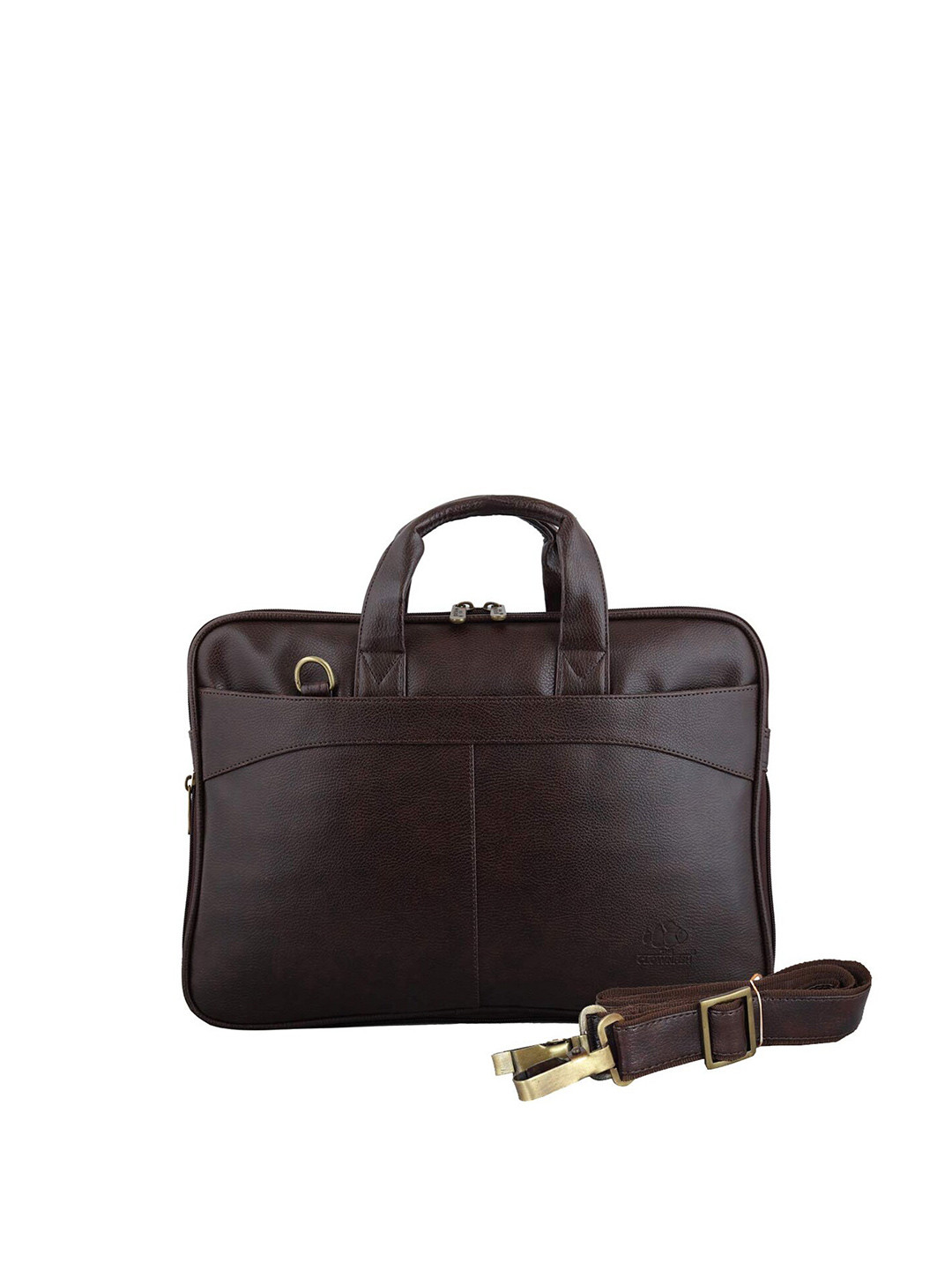 THE CLOWNFISH Glamour Coffee Brown Messenger Bag