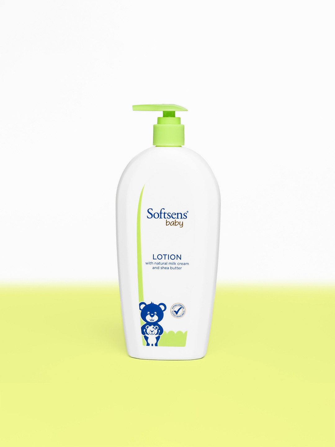 Softsens Baby Natural Milk Cream & Shea Butter Face & Body Lotion 400ml