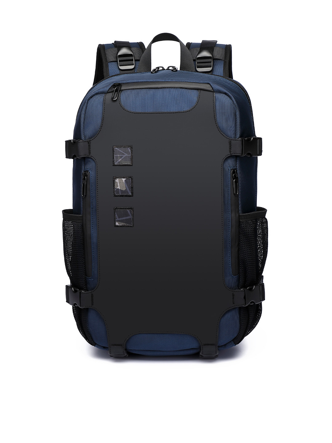 OZUKO Colourblocked Soft Shell Medium-Sized Backpack