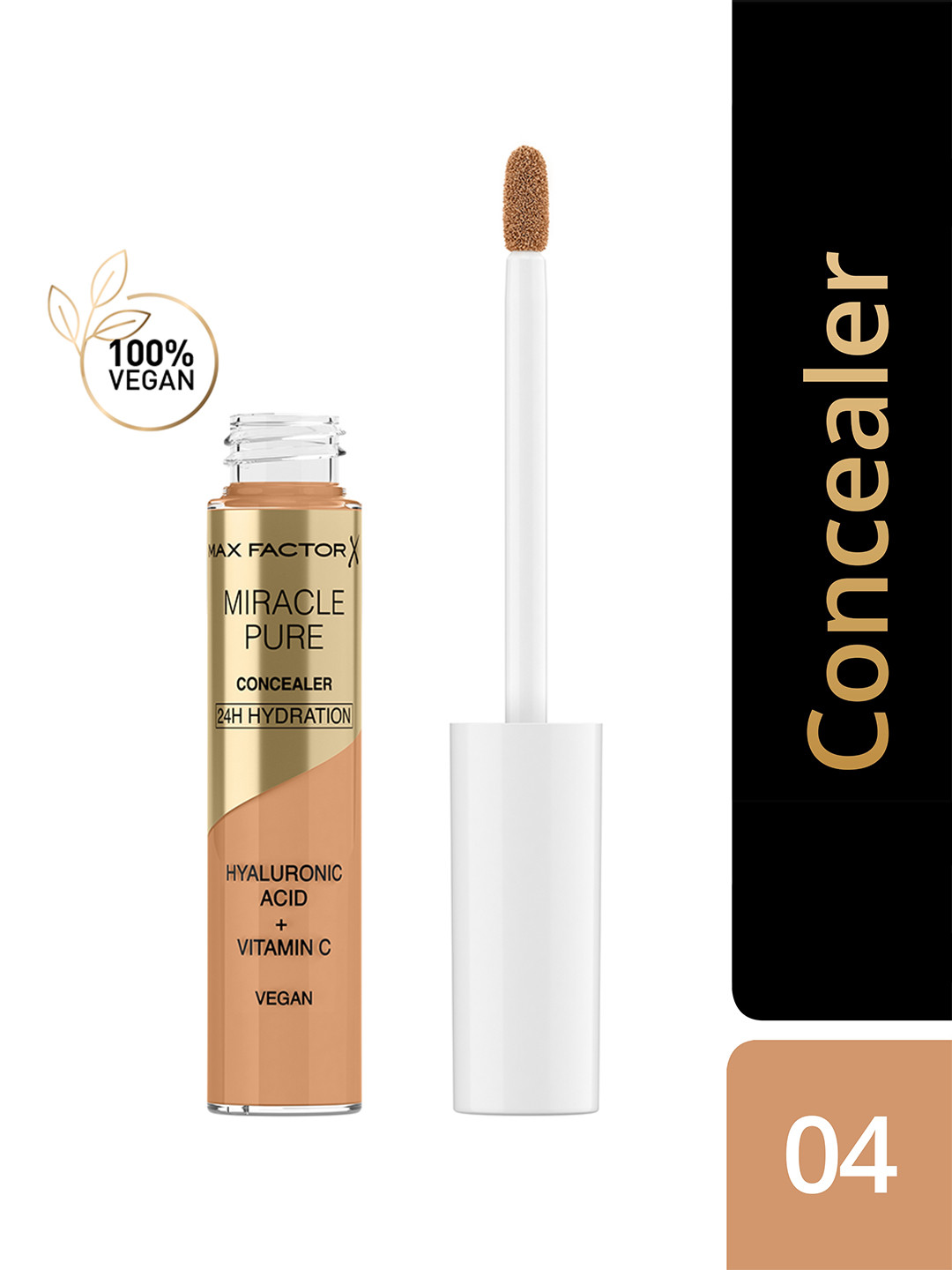 Max Factor Hydrating Miracle Pure Concealer with Hyaluronic Acid 7.8 ml -Shade 04