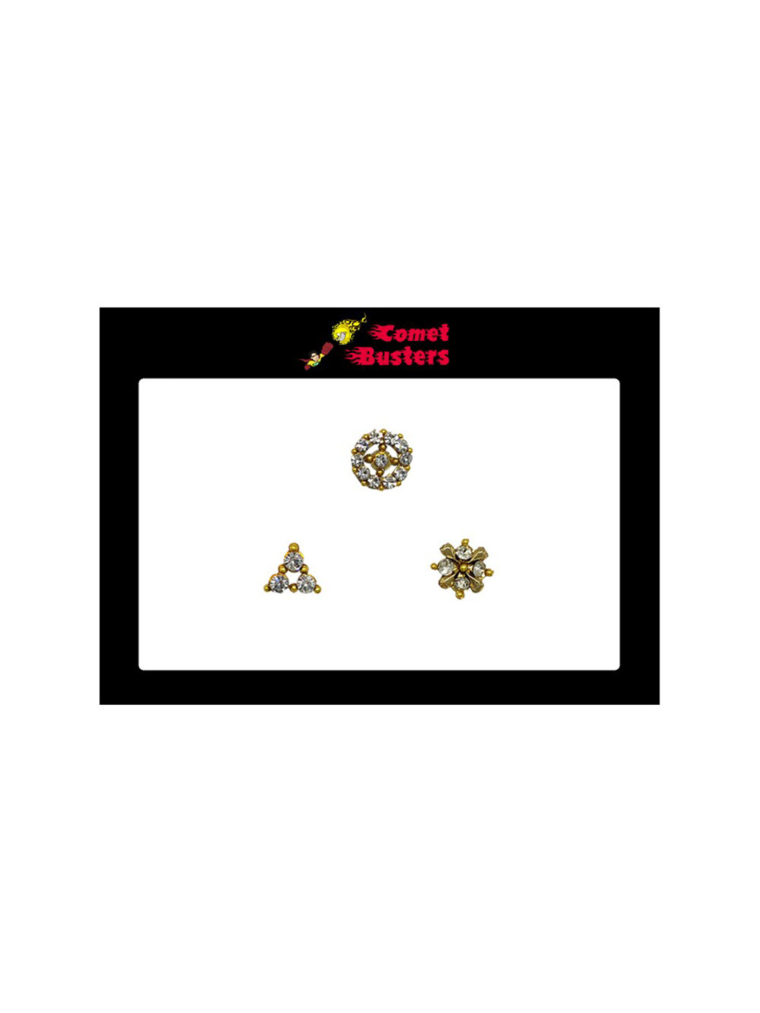 Comet Woman Gold Busters Fake Nose Stick On Nose Stickers