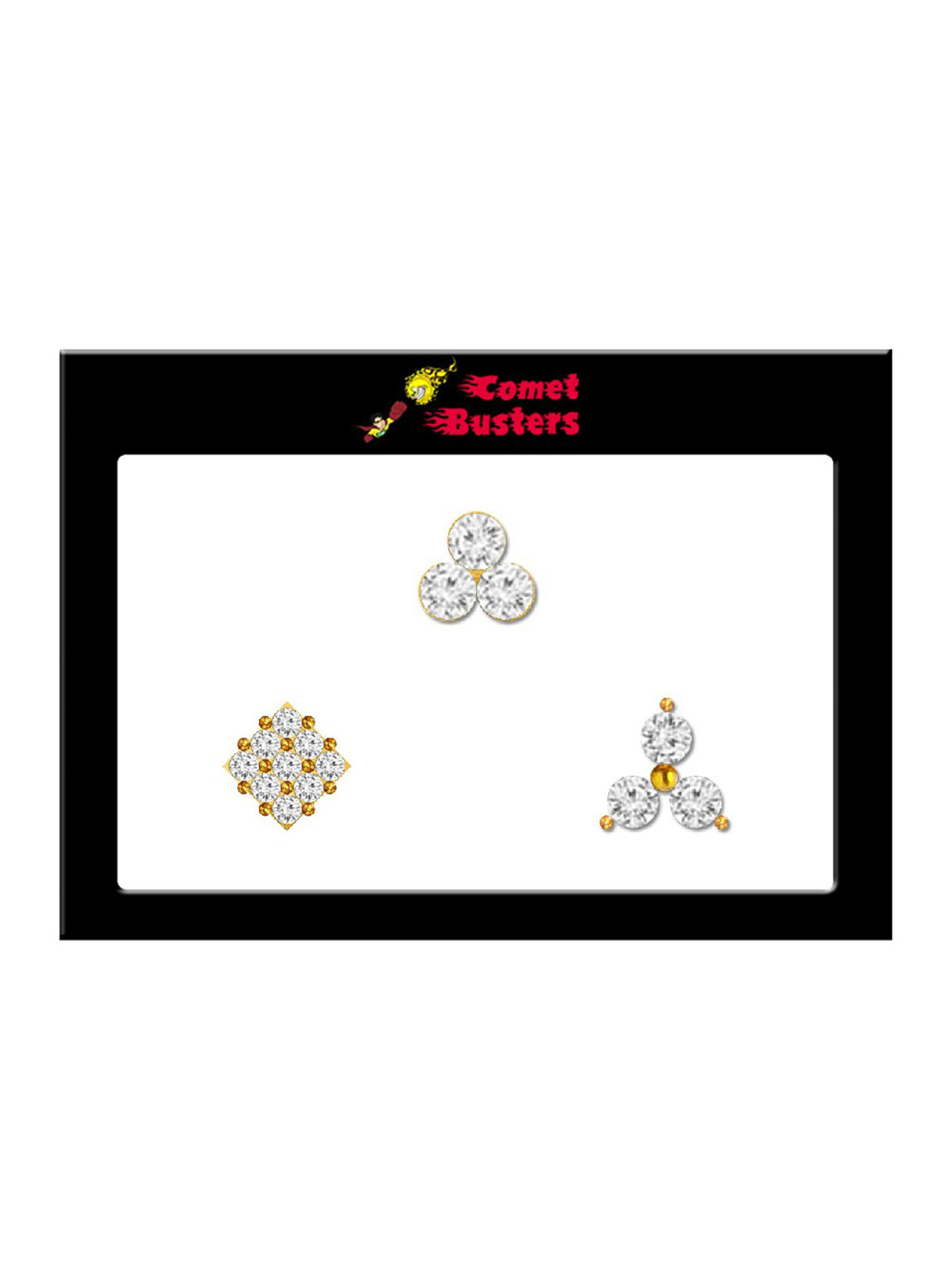 Comet Woman Gold Busters Fake Nose Stick On Nose Stickers