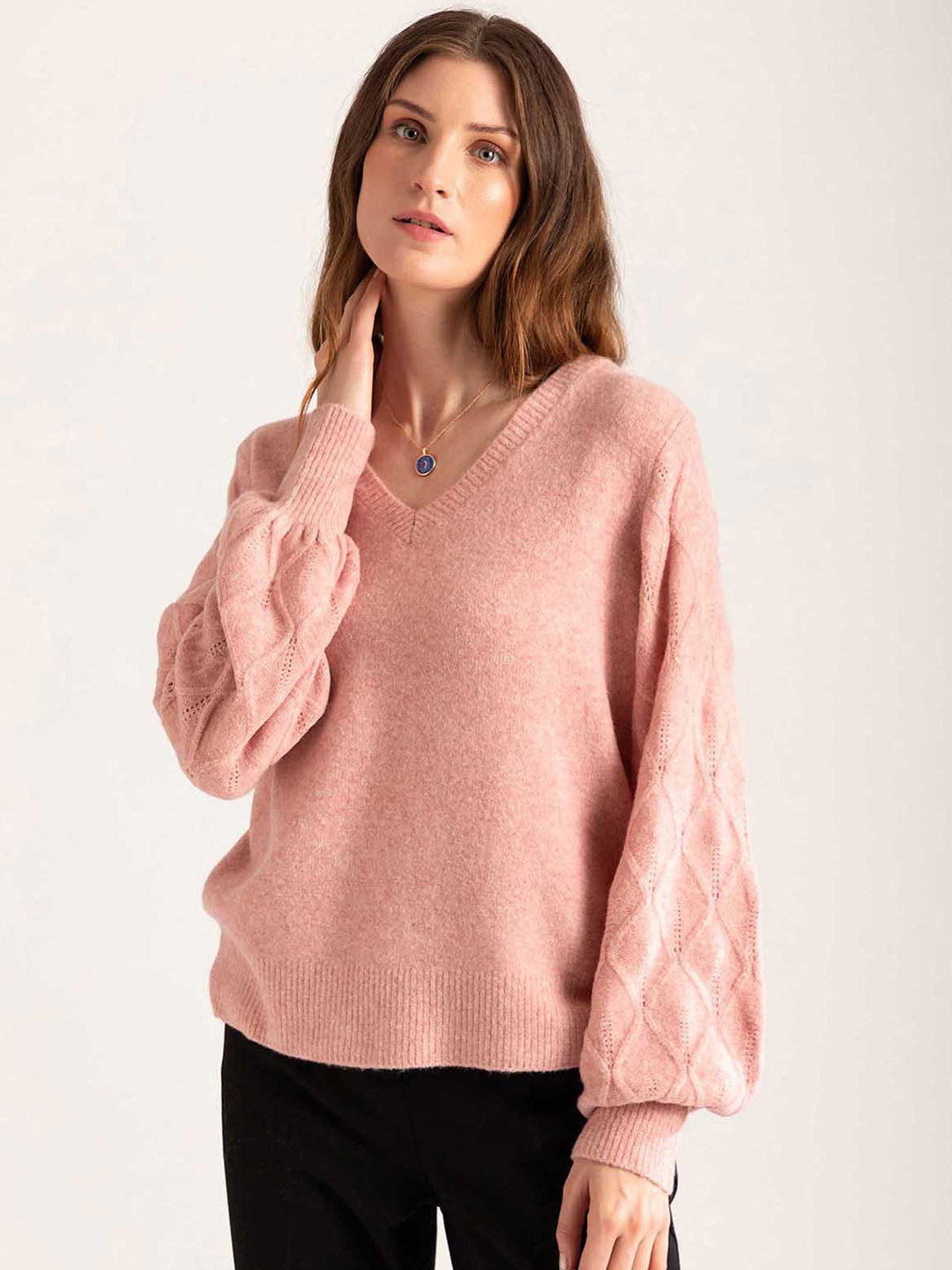 B Copenhagen Women Pink Pullover