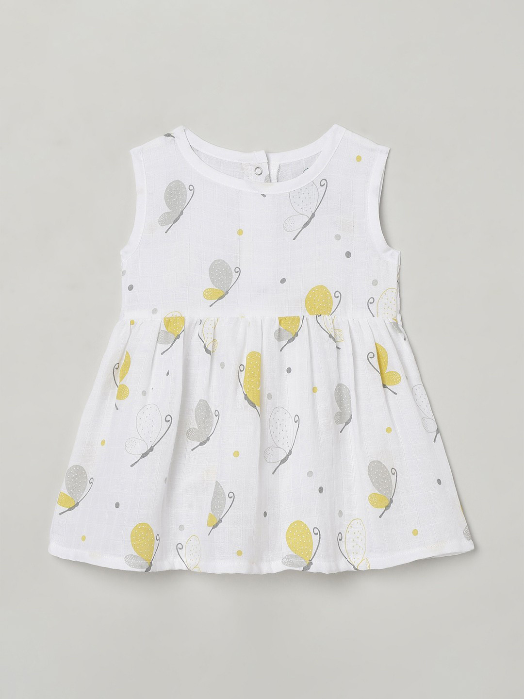 The Boo Boo Club White Sustainable Organic Cotton Dress