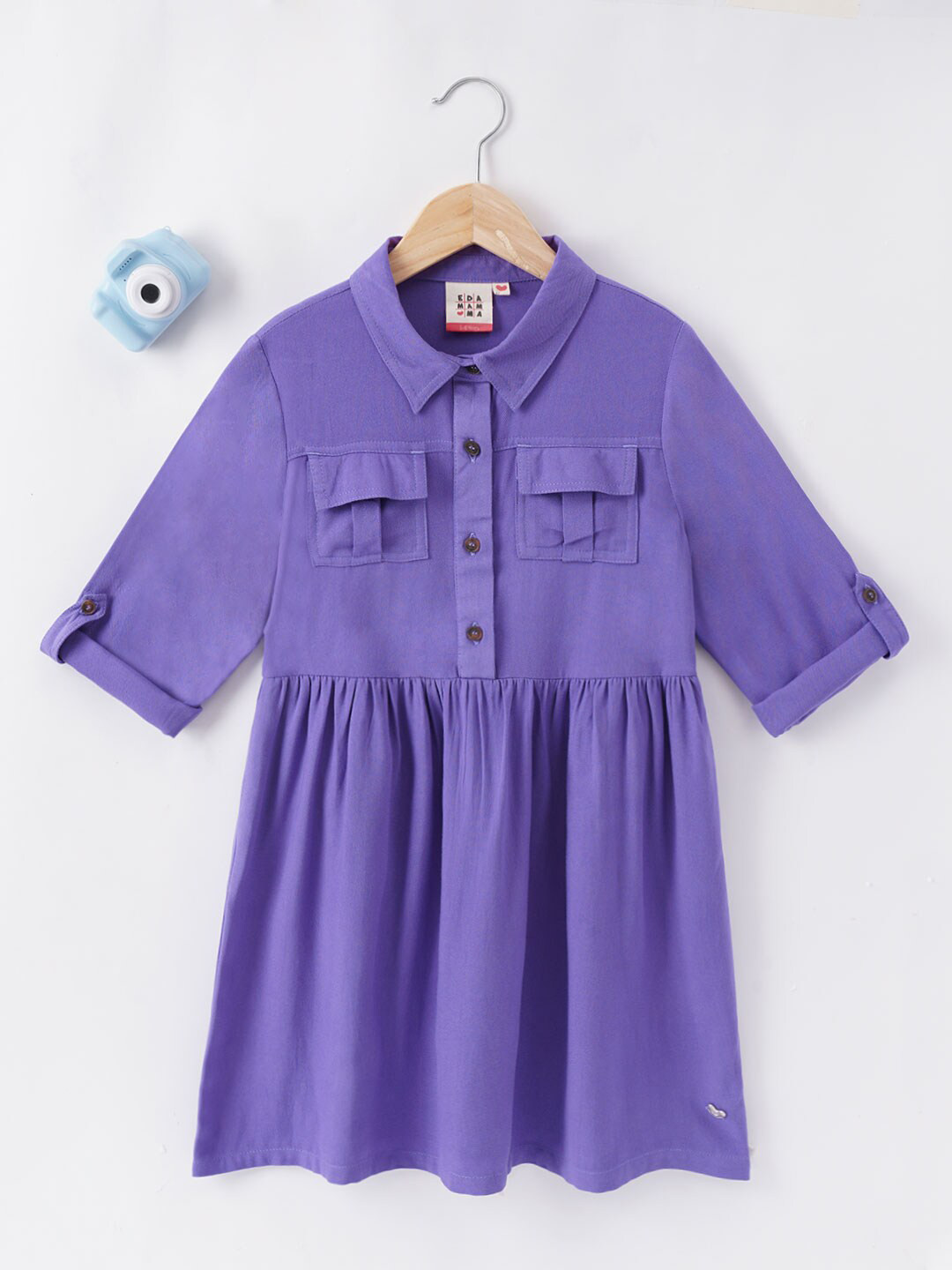 Ed-a-Mamma Purple Dress