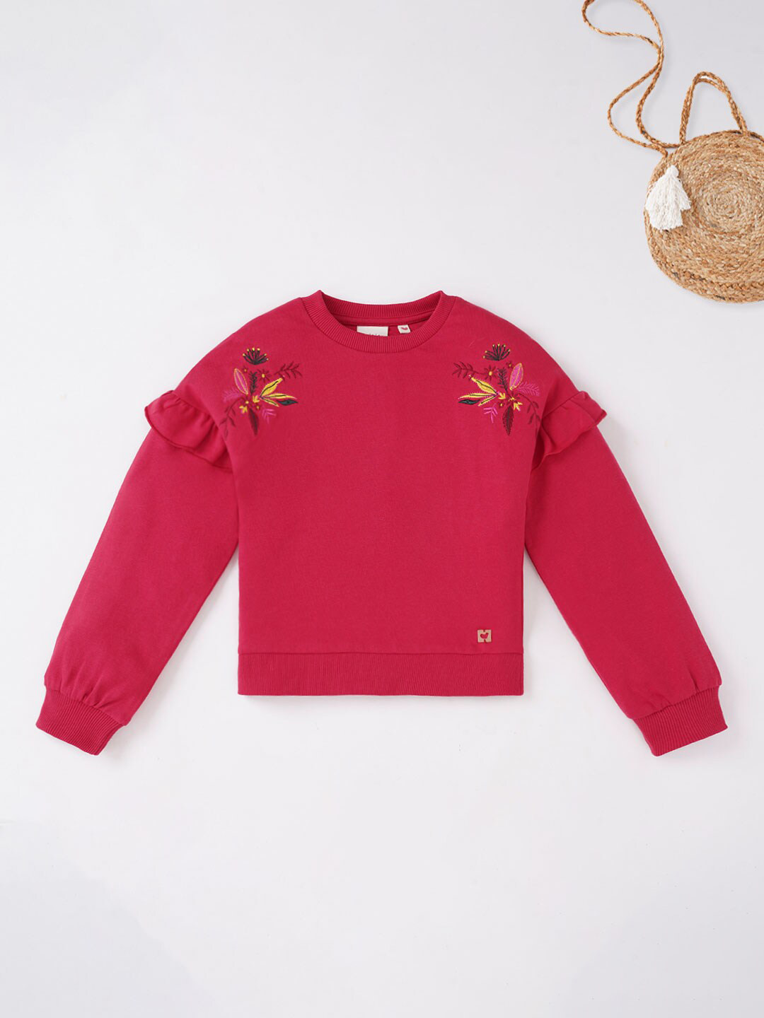 Ed-a-Mamma Girls Red Sweatshirt