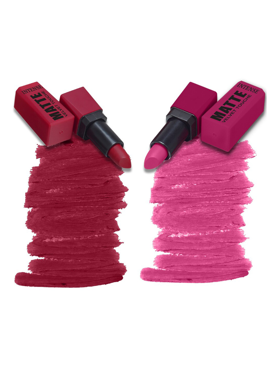 FORFOR Set Of 2 Waterproof Long Last Intense Matte Lipstick 7ml