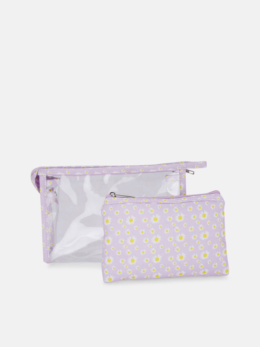 Forever Glam by Pantaloons Women Purple Printed Leather Waist Pouch