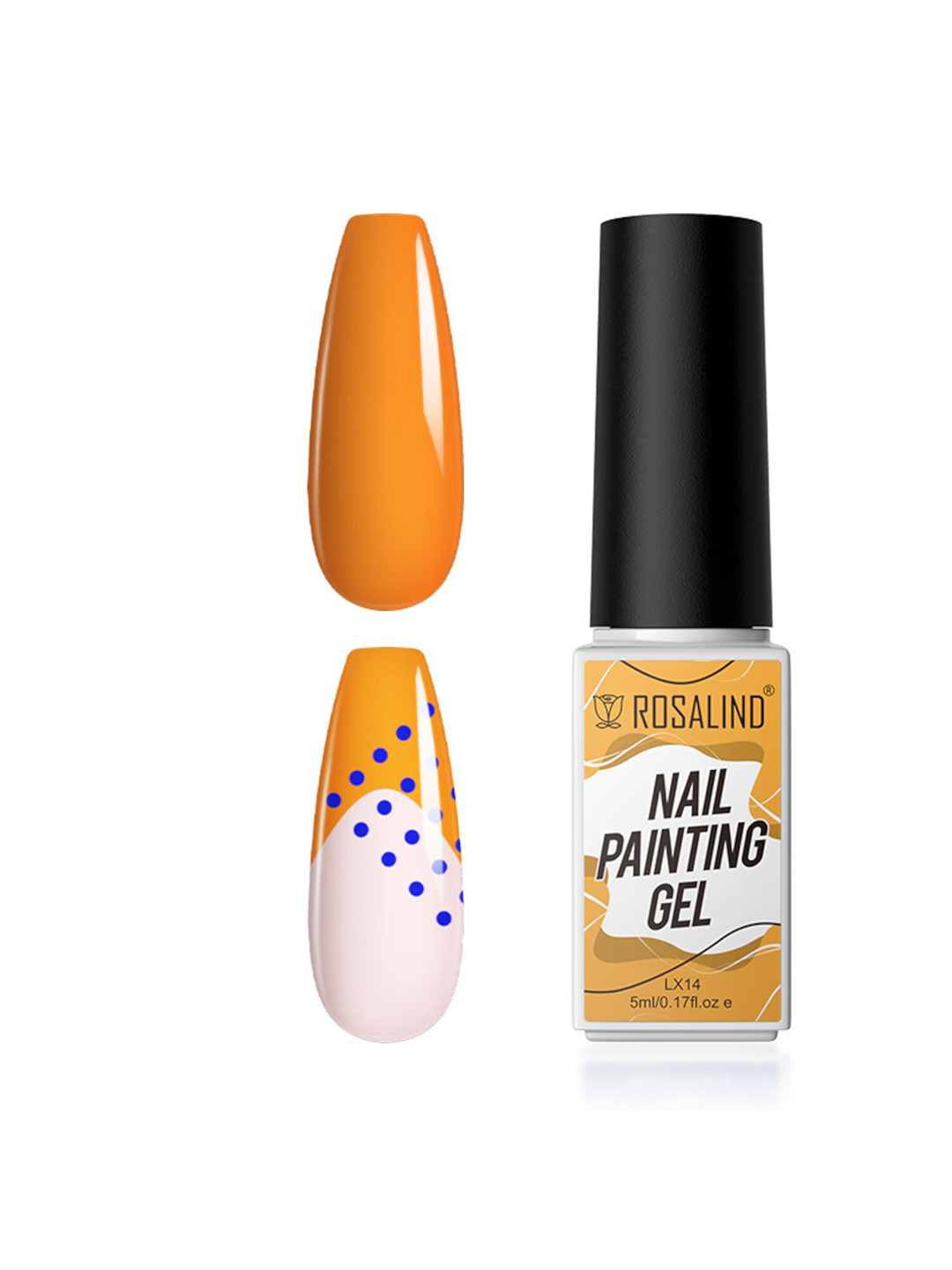 ROSALIND Long Lasting Nail Painting Gel 5 ml- Shade-LX14