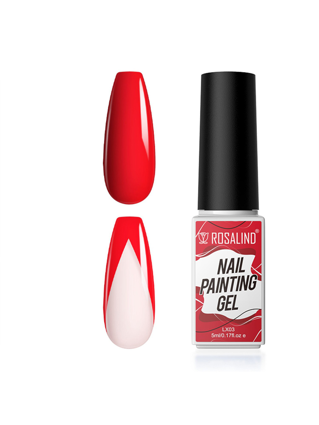 ROSALIND Long Lasting Nail Painting Gel 5 ml- Shade-LX03