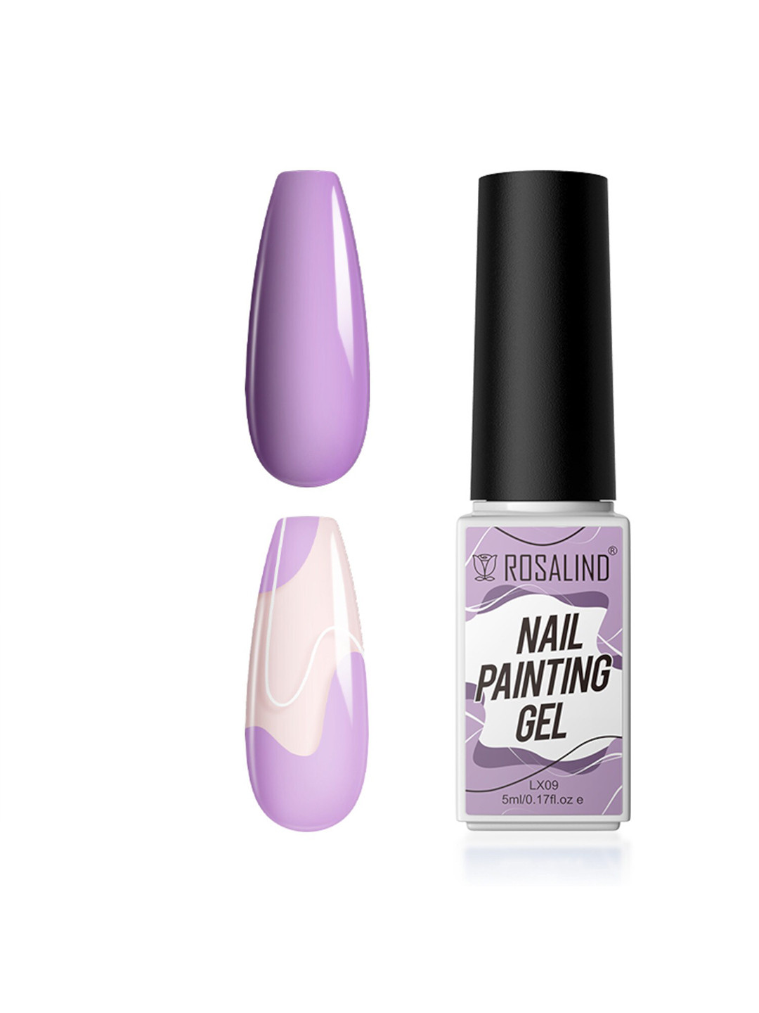 ROSALIND Long Lasting Nail Painting Gel 5 ml- Shade-LX09