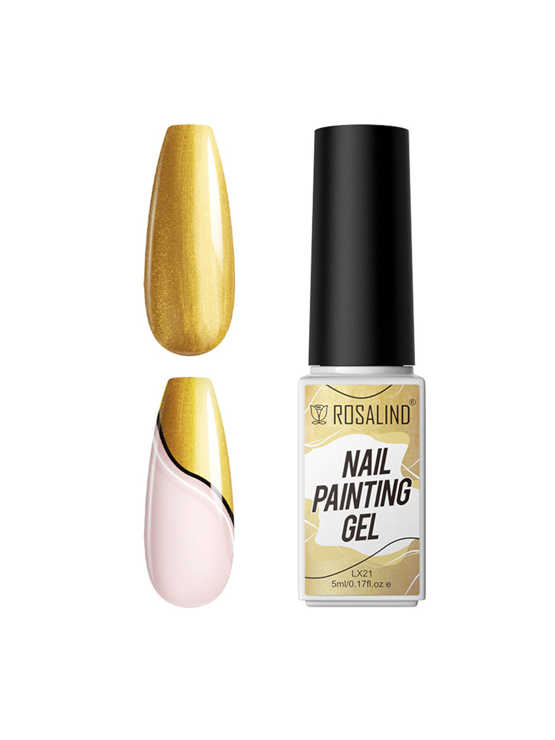ROSALIND Long Lasting Nail Painting Gel 5 ml- Shade-LX21
